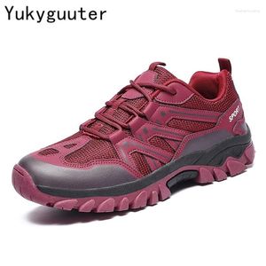 Fitnessskor män vandring jogga utomhus unisex slitsträcka kvinnor vandring promenad jakt taktiska sport sneakers