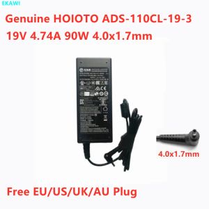 アダプター純粋なhoioto ads110cl193 190090g 19v 4.74a 90w 4.0x1.7mm ACスイッチングアダプター用電源充電器用アダプター