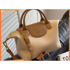 Shop Crossbody Bag Cheap Export Large Capacity for Women 2024 New and Versatile High-end Feel Handbag Shoulder Dumpling