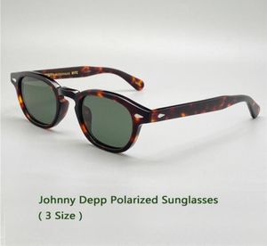 Óculos de sol lemtosh polarizado lente verde homens mulher condução tons óculos de sol marca designer vintage acetato framesunglasses2771036