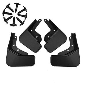 Atualizar mudflaps mud flaps respingo guardas pára-lamas dianteiro traseiro protetor para polestar 2 2021 2022 2023 acessórios do carro m6l3 atualização