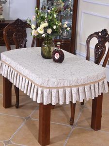 Table Cloth Cotton Crunken Szenil From A Tea Fabric Blue Tablecloth In Half Round On The