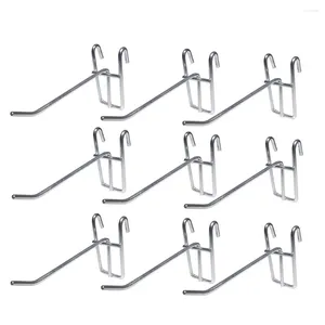 Haken 30 PCs Supermarkt Display Hangers Kitchen Metallkleidung Regal Netz Schwer Dot