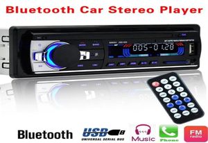 Kit de rádio estéreo do carro 60wx4 saída bluetooth fm mp3 estéreo receptor aux com usb sd e controle remoto ljsd5207742508