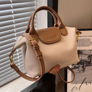 Handbag Store Wholesale Retail and Versatile Crossbody Bag 2024 New Fashionable Shoulder Niche Dign for Womens Bucket Women