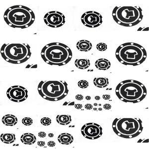 Motorrad-Aufkleber, 1 Stück, Kohlefaser-Tankpad, Tankpad-Schutzaufkleber für 9035209, Drop-Lieferung, Automobile, Motorräder, Zubehör, Otnc1