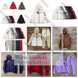 Tech Fleece Tracksuit Tracksuit Tracksuit Pant Techfleece Tech Hoodie Blak z kapturem TECH Suit Tech Suit Wysokiej jakości 532