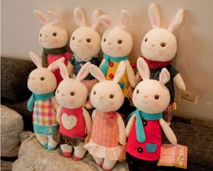 Wholetiramisu Plush Toys Metoo Doll Kids Gifts 8 Style35cm Bunny fylld Animal Lamytoy med presentförpackning Birthday Presents7333679