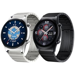 Acessórios 22mm pulseira para honor watch gs 3/gs pro pulseira para honor magicwatch 2 46mm pulseira de metal de titânio pulseira de remoção rápida link