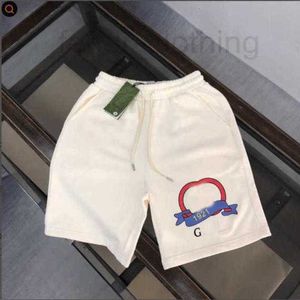 Men's Pants Designer Brand 2023 Summer New Fashionable Versatile and Women's Loose Casual Shorts, 5-point Pants, Trendy Printed Style P3PB