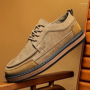 Casual Schuhe Männer Britischen Stil Mokassins Echtes Leder Wohnungen Zapatos Hombre Wildleder Loafer Schuhe Männlichen Chaussures