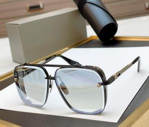 En Mach Six Songs Top Original Quality Designer Solglasögon för Mens Famous Fashionable Retro Luxury Brand Eyeglass Fashion Design Women Glass med Box5269367