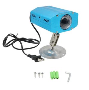 Nowy przylot mini fala wodna Laser Blue Auto Runching Stage Laser Light Projector z obsługą DJ Party Disco Light7467411