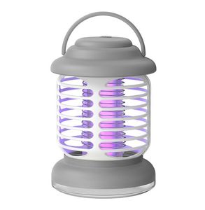 New Electric Shock Mosquito Killer Lamp USB Fly Trap Zapper Insect Killer Repellent Anti Mosquito Trap For Bedroom Outdoor Camping Lantern