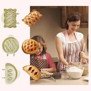 Baking Moulds 3pcs Apple Pie Mold Christmas Hand Bie Quick Start Hazelnuts DIY Tool Kitchen Bakeware 3 Types Cooking Accessories