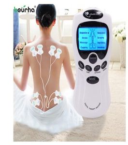 8 Modeller ryska manuella elektriska herald TENS Akupunktur kroppsmassage digital terapimaskin för backhalsens fothälsovård6973971