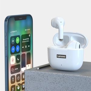 Oryginalne Lenovo LP40 Bluetooth 5.1 Bezprzewodowe gamę magnetyczną Uruchamianie sportowych słuchawek Tws Ze uszczy z wodoodpornym hałasem anulowanie dla Androida iOS DHL