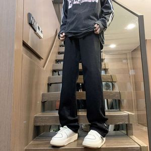 Dżinsy Cleanfit, męskie i przystojne spodnie, Slim Fit, prosta noga, zwykła marka mody, amerykański styl wysokie i lekko rozszerzone spodnie