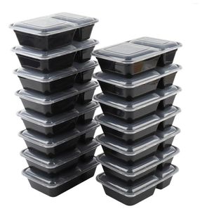 Garrafas de armazenamento Recipientes para alimentos para preparação de refeições de 60 peças