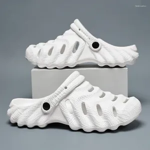 Fashion Mans Men's Summer Non-slip Casual Lightweight Sandals Shoe Personality Hard-wearing Designed Man Beach Slipper