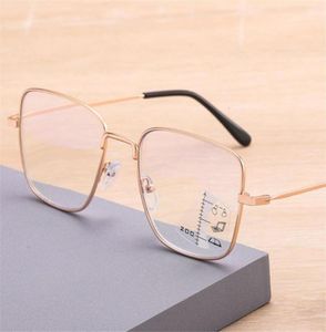 Sonnenbrille Metall Progressive Multifokale Anti Blaulicht Presbyopie Brille Leseleser Brillen Computerbrille1510557