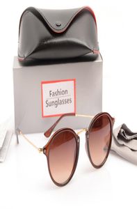 New Arrival Sun glasses Brand Designer Retro Eyewear 2447 style Round gradient mirror Sunglasses Unisex Acetate Plate Lens with ca8397826