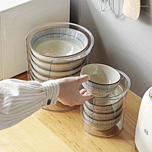 Pratos de armazenamento de cozinha rack placa tigela e pauzinhos caixa talheres no armário