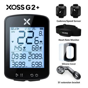 XOSS G G2 G Plus Bike Computer GPS Generation 2 Cycling Wireless Speedometer Tracker Bytometer Väg MTB Bike Ant Extra 3% rabatt 240313