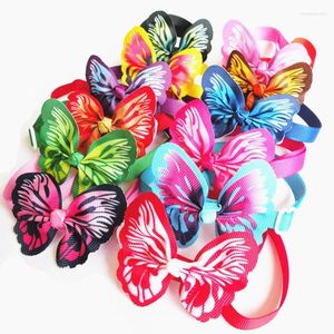 Hundkläder 100st Butterfly Pet Bow Ties Spring Accessories Small Cat Bowties Cellars Products