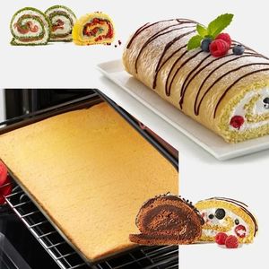 2024 1pc Nicht-stick Backen Matte Kuchen Pad Roll Pad Küche Zubehör Backformen Backen Werkzeuge Silikon Ofen Matte kuchen Rolle Matte Backen