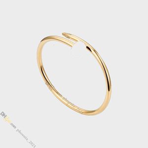 Nail Bracelet Designer Bracelet Jewelry Designer for Women Titanium Steel Bangle Gold-Plated Never Fading Non-AllergicGold Bracelet Store/21621802