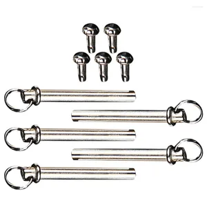 Figurine decorative 5 set Accessori per ventagli Dadi per rivetti pieghevoli Rivetti manuali per alberi in carta di bambù Kit di riparazione inossidabile