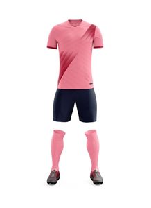 Summer Football Uniform Training Jersey Set vuxen snabb torkning och svett absorberande mjuka korta ärm shorts 240318