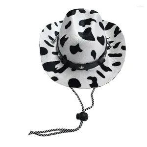 Abbigliamento per cani Costume da gioco di ruolo Cappello da cowboy per gatti Cani Adorabili piccoli copricapi per feste Festival Compleanno Mini