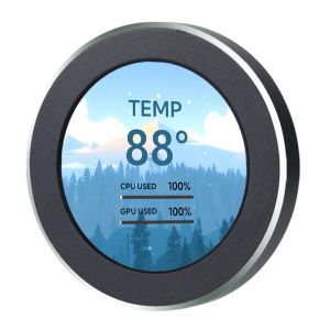 Monitores 2.1 Polegada ips tela secundária de exibição dinâmica diy aida64 refrigeração água cpu/gpu/ram/hdd monitor temperatura monitor tela do computador novo