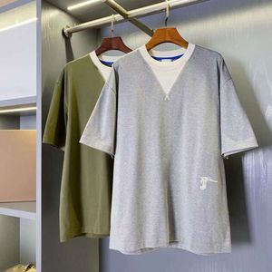 Summer Cotton krótkie rękawowe Tshirt 10a haft męski T -koszulka War koni projektant T -koszule moda mężczyźni kobiety sportowe pullover man zwykła koszula polo