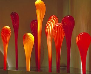 Moderna El Hall Decoration Lamps Floor Project Sculpture Art Crafts Garden Blown Glass Murano Spears 24 till 36 tum5150915