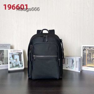 Sırt Mens Tuumii Business Bag Basit Paket Günlük Voyageur Sırt Çantası Katı Tuumis Renk Naylon Gidiş Seyahat 196601 Kadın Tasarımcısı N0QO