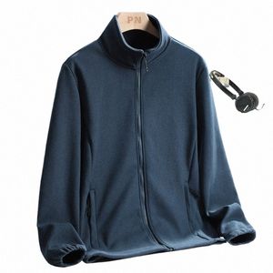 Spring Autumn Mens Fleece Jacket Brand New Stand Collar SoftShell Outwear Thermal Warm Coat Man Plus Big Size 6xl 7xl 8xl 9xl 886w#
