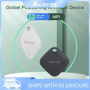 Trackers Mini Tracking Device Tracking Air Tag Key Child Finder Pet Tracker Location Smart Tracker For Apple Find My App IOS System