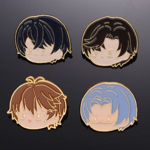 japanese boys comic enamel pins Cute Anime Movies Games Hard Enamel Pins Collect Metal Cartoon Brooch Backpack Hat Bag Collar Lapel Badges