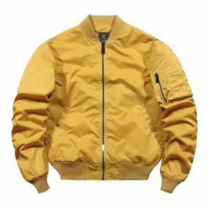 fi Baseball Jacket Men Yellow Autumn Bomber Military Coat Men's Casual Outwear Army Tactics Jacket Tops Goth Windbreaker D8Dl#