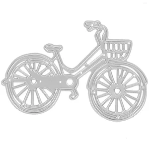 Förvaring flaskor metall diy mini cykel kol stål kniv mögel präglad etsning skärning cykel rolig die hög-kolpapper blommverktyg