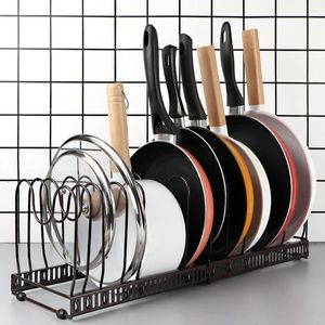 Kök förvaring 7/10/13 Tierkrukor och kokkärlsorganisatör Lätt att installera köksredskapsbakningsstativ för skåp Bakeware Cutting Boards