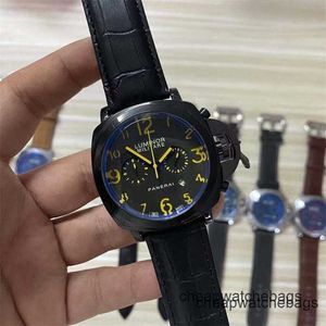 Titta på Swiss Made Panerai Sports Watches Paneraiss Business Men S Watch Five Hand HXKC Brand Italy Sport Armswatches Automatic Waterproof Full Rostess Steel