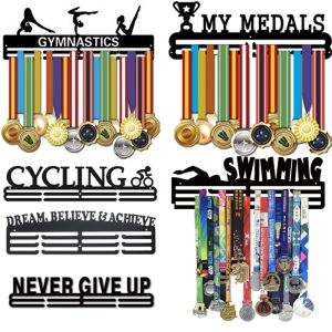 Racks Sports Medal Rack Medal Hanger Display Rack Soccer Football Swimming Gymnastics Triathlon Home Storage Dropshipping