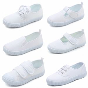 Canvas baby barn skor som kör spädbarn pojkar flickor småbarn sneakers barn skor fotskydd vattentäta avslappnade skor 473b#