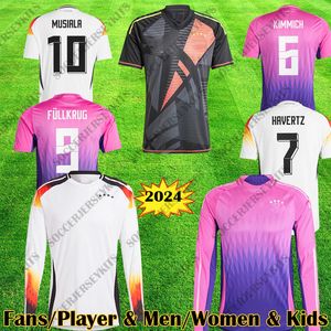 3xl Puchar Europy 2024 Niemcy koszulki piłkarskie Kroos Fullkrug Euro 2024 Allemagne Player Wersja Niemiec koszulka Deutschland TRIKOT 2024 EURO DE AMANIA CAMISA DFB