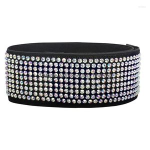 Dancewear Accessories Stage Wear Latin Dance Belt Female Professional Costume With Drill Modern Girdle Drop Delivery Wedding Party Dhmdb