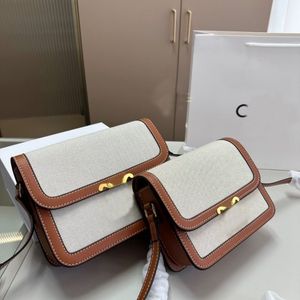 Hot Triomphes Bag Messenger TEEN Bag Luxury Designer Womens Celiene Bag Purses Real Leather Tote Crossbody Adjustable Men Shoulder Straps H 1946